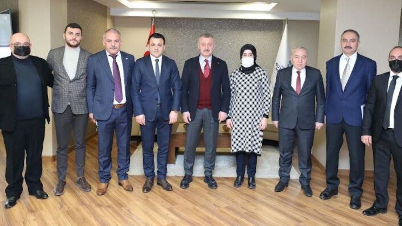 Başkan Büyükakın, Serhat İlleri Derneği’ni ağırladı