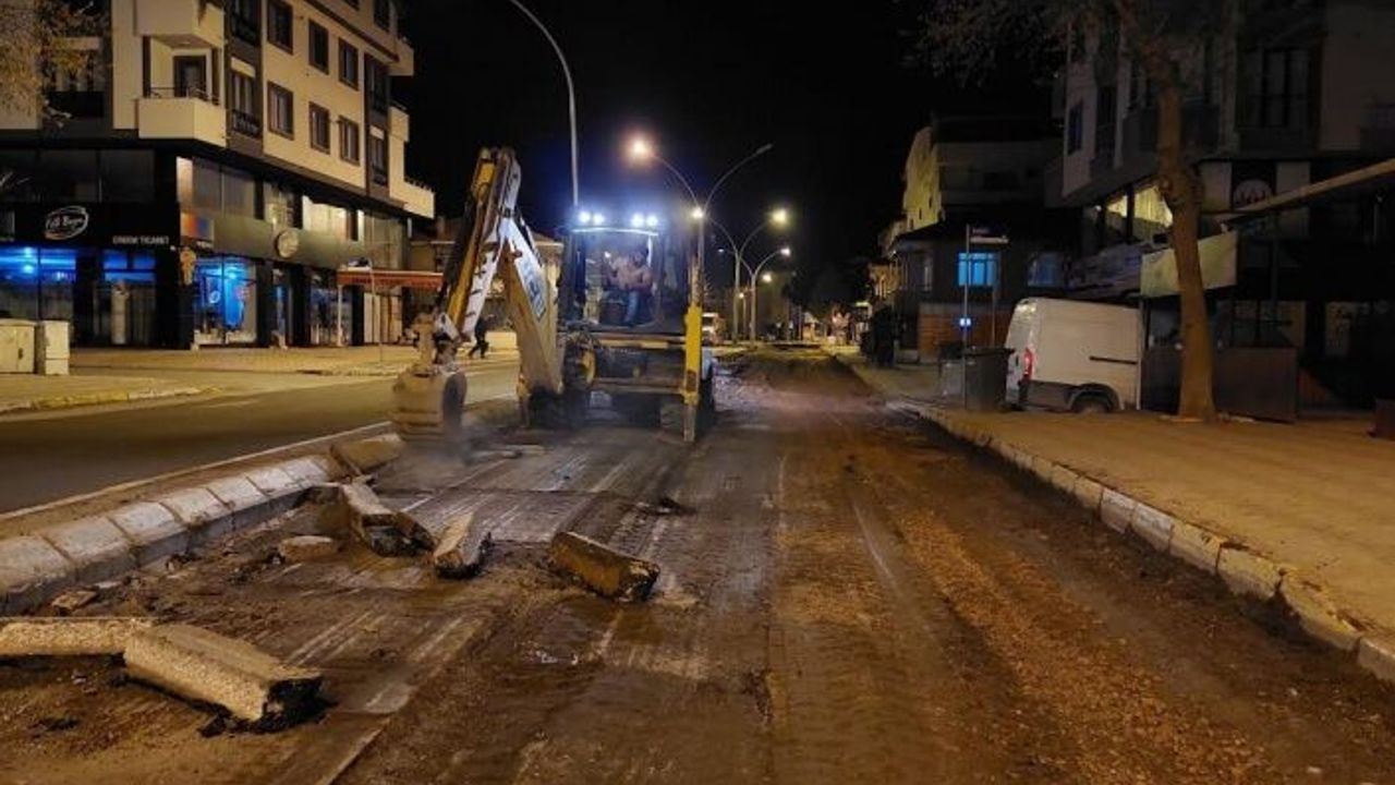 Körfez Akşemsettin Caddesi asfaltlandı