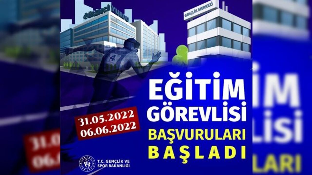 KOCAELİ GENÇLİK VE SPOR İL MÜDÜRLÜĞÜ BASIN DUYURUSU (EĞİTİM GÖREVLİSİ MÜRACAATLARI BAŞLADI.)