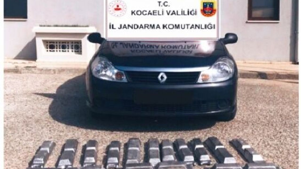 (20) adet alüminyum külçeyi çalan şahıs yakalandı