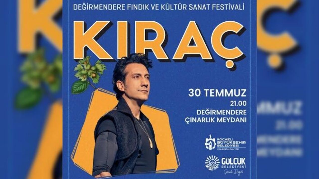 DEĞİRMENDERE’DE FINDIK FESTİVALİ COŞKUSU KIRAÇ KONSERİ İLE KATLANACAK