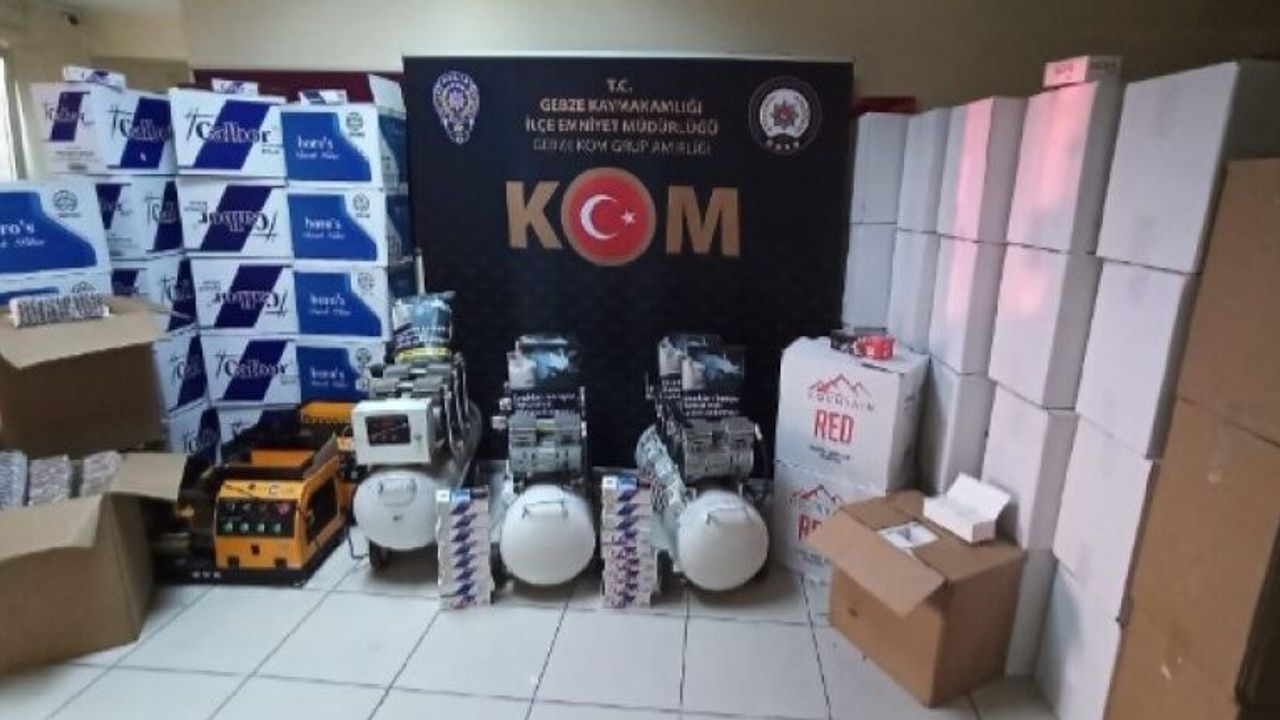 Kaçakçılığın men ve takibine yönelik yapılan çalışmalar neticesinde