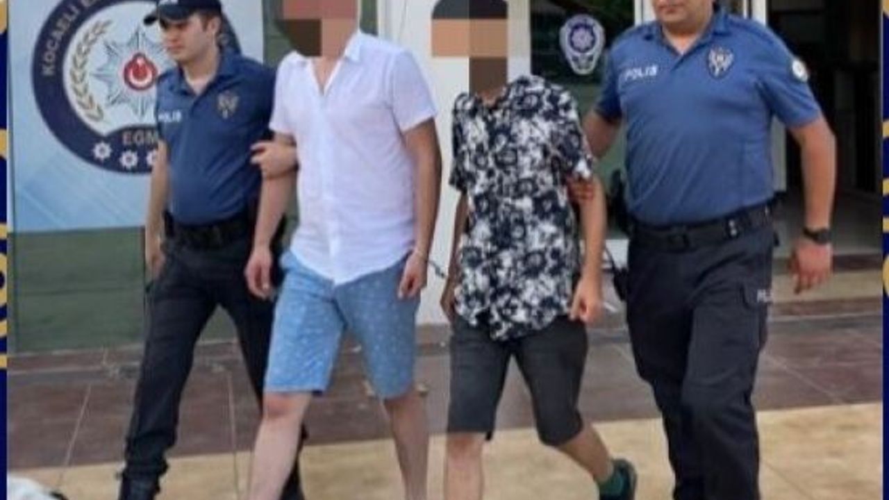 Sahte araç plakası kullanan Şahıslar Yakalandı