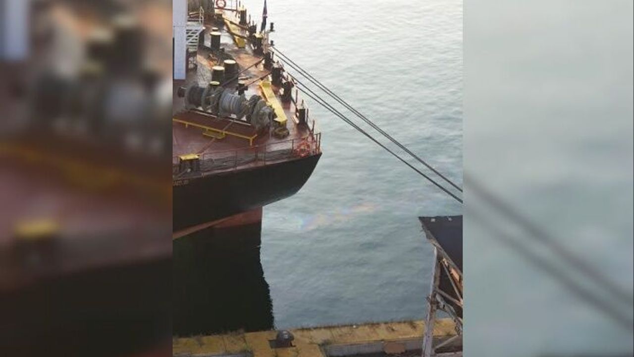 İzmit Körfezi’ni kirleten gemiye 8 milyon 415 bin TL ceza