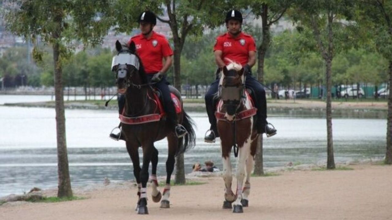 Atlı Birliklerle, Asayiş Uygulaması yapıldı