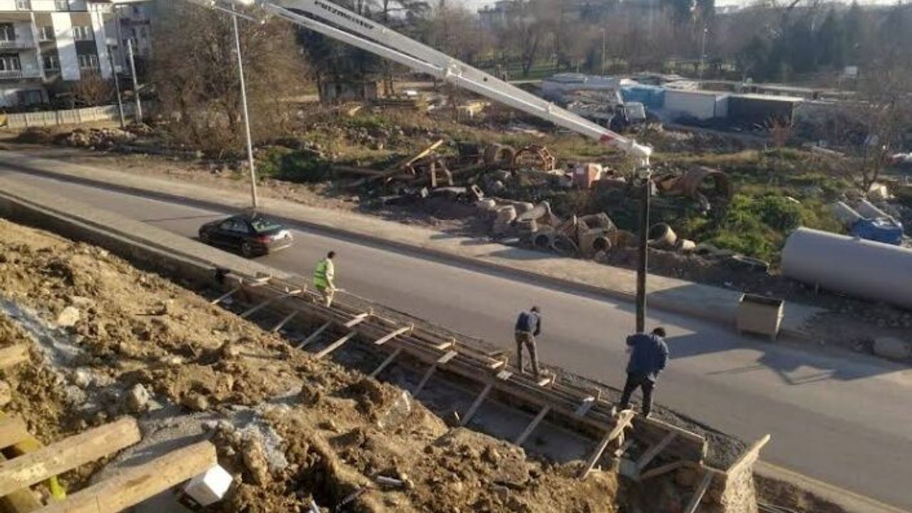 D-100 Ankara istikameti asfaltlanmaya başladı