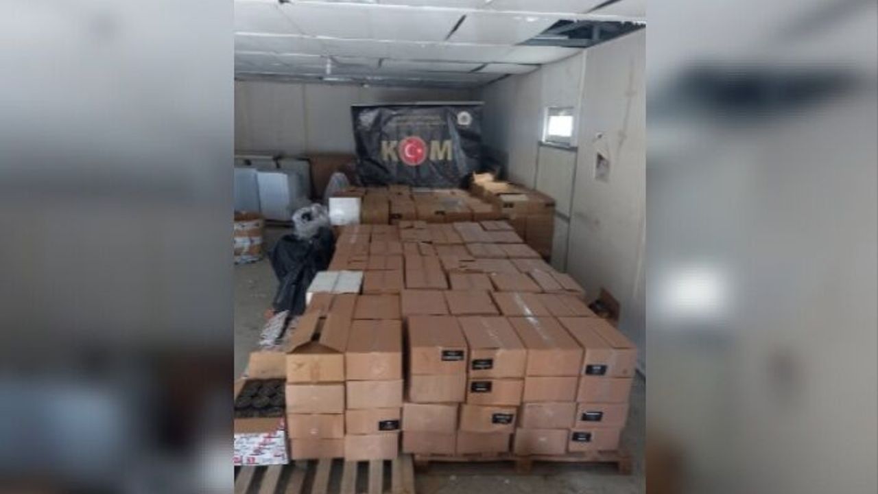 Bandrolsüz nargile tütünü imal ve ticareti yapan şahıslar yakalandı