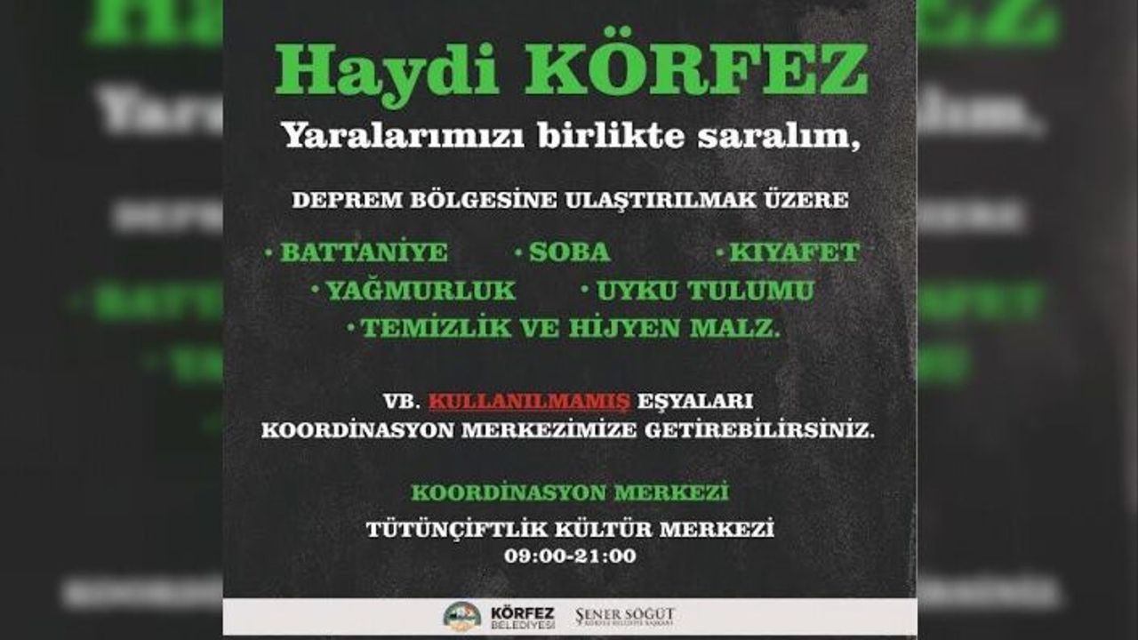 Körfezliler yardım için seferber oldu