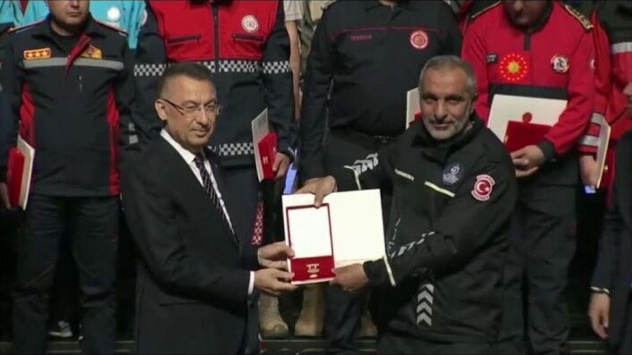 Kocaeli İtfaiyesi’ne, Devlet Üstün Fedakârlık Madalyası