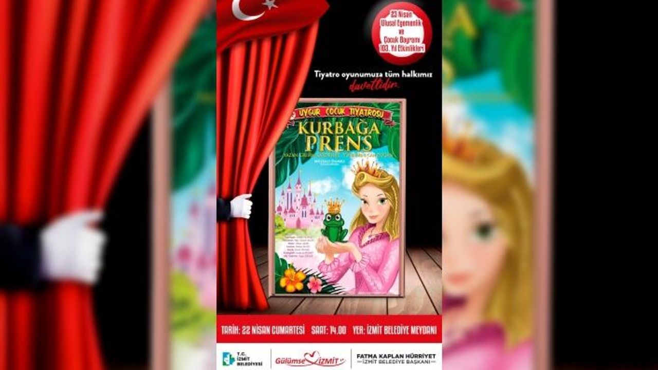 Uygur Çocuk Tiyatrosu, İzmitli miniklere bayramda unutulmaz anlar yaşatacak