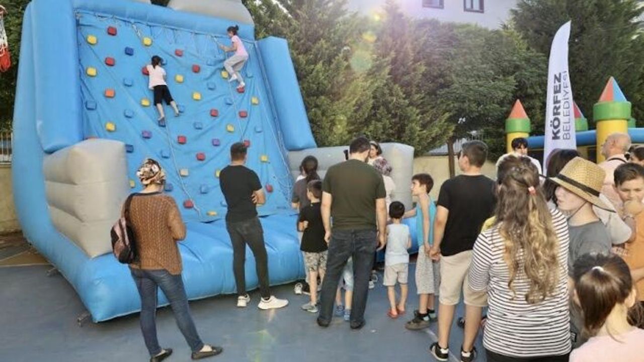 Körfez’de, çocuklar bu yaz çok eğleniyor