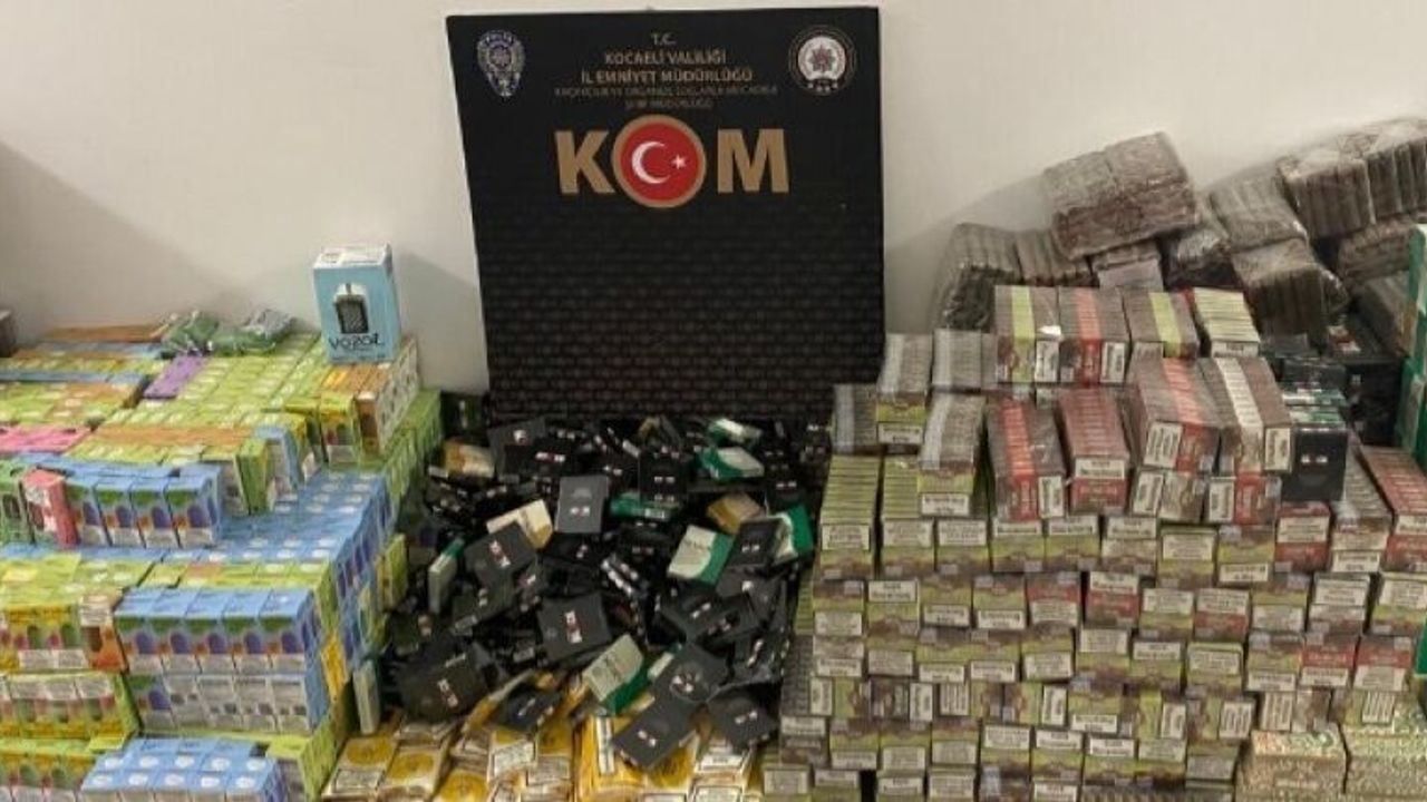 İzmit İlçesi Tem Otoyolu İstanbul istikametinde durdurulan bir araçta