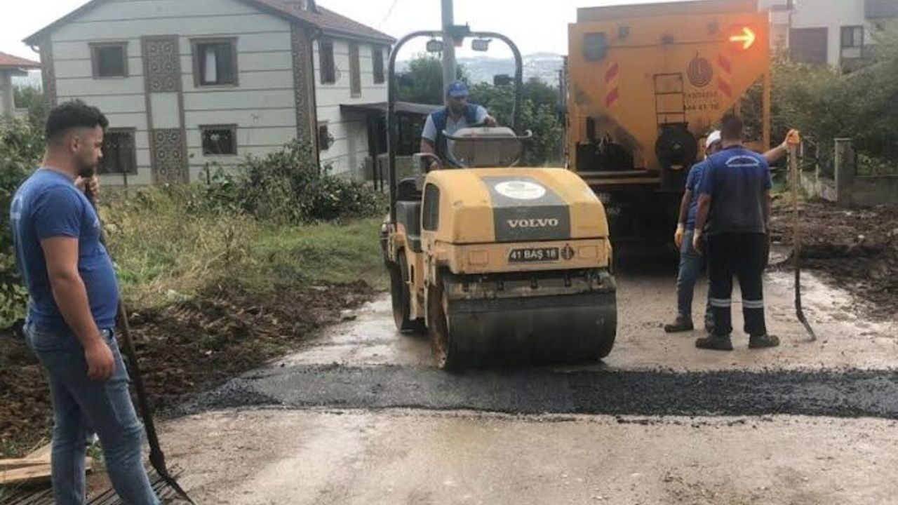 Başiskele’de, Yollara Bakım ve Onarım