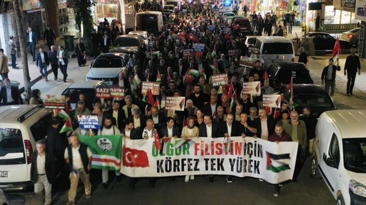 Körfez, Filistin için tek yürek oldu