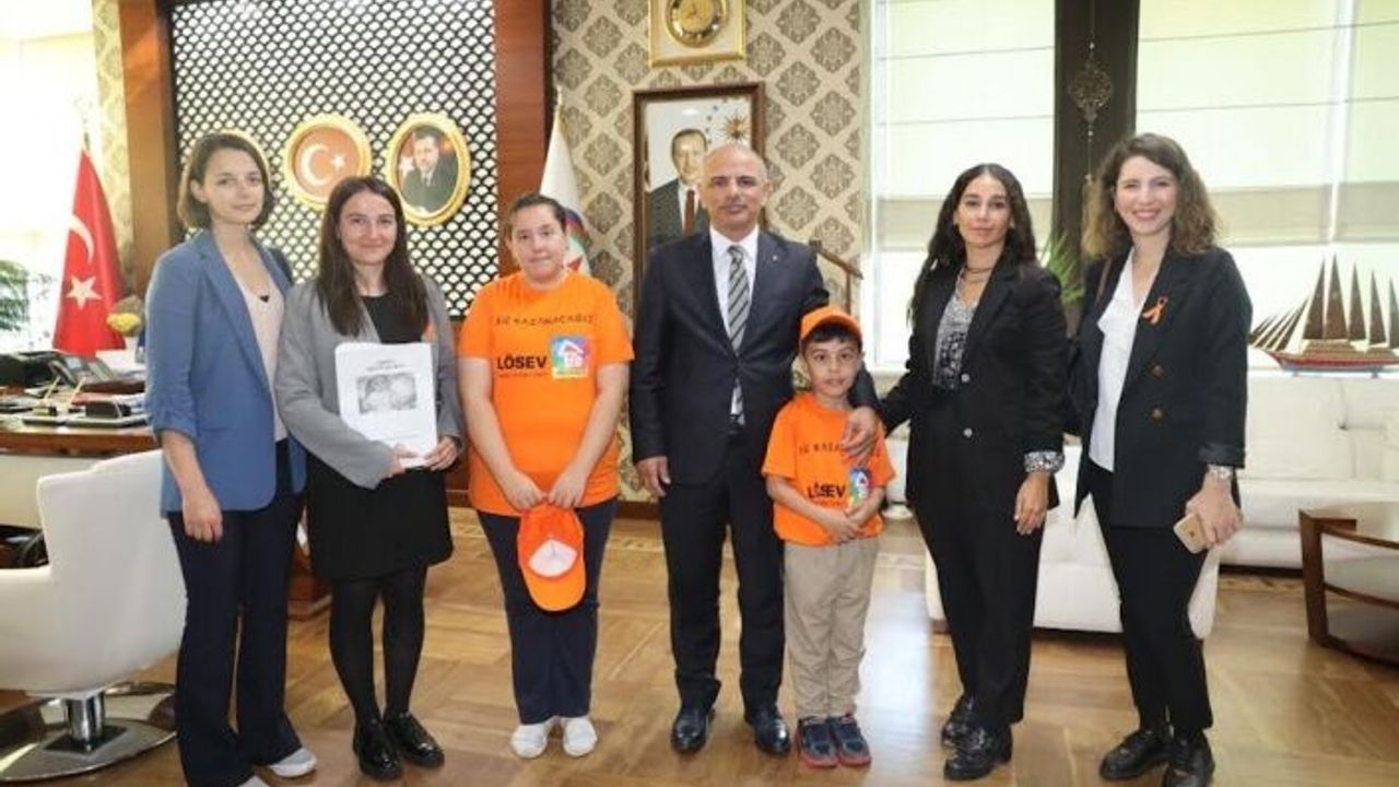 Başkan Söğüt, LÖSEV’li çocukları ağırladı