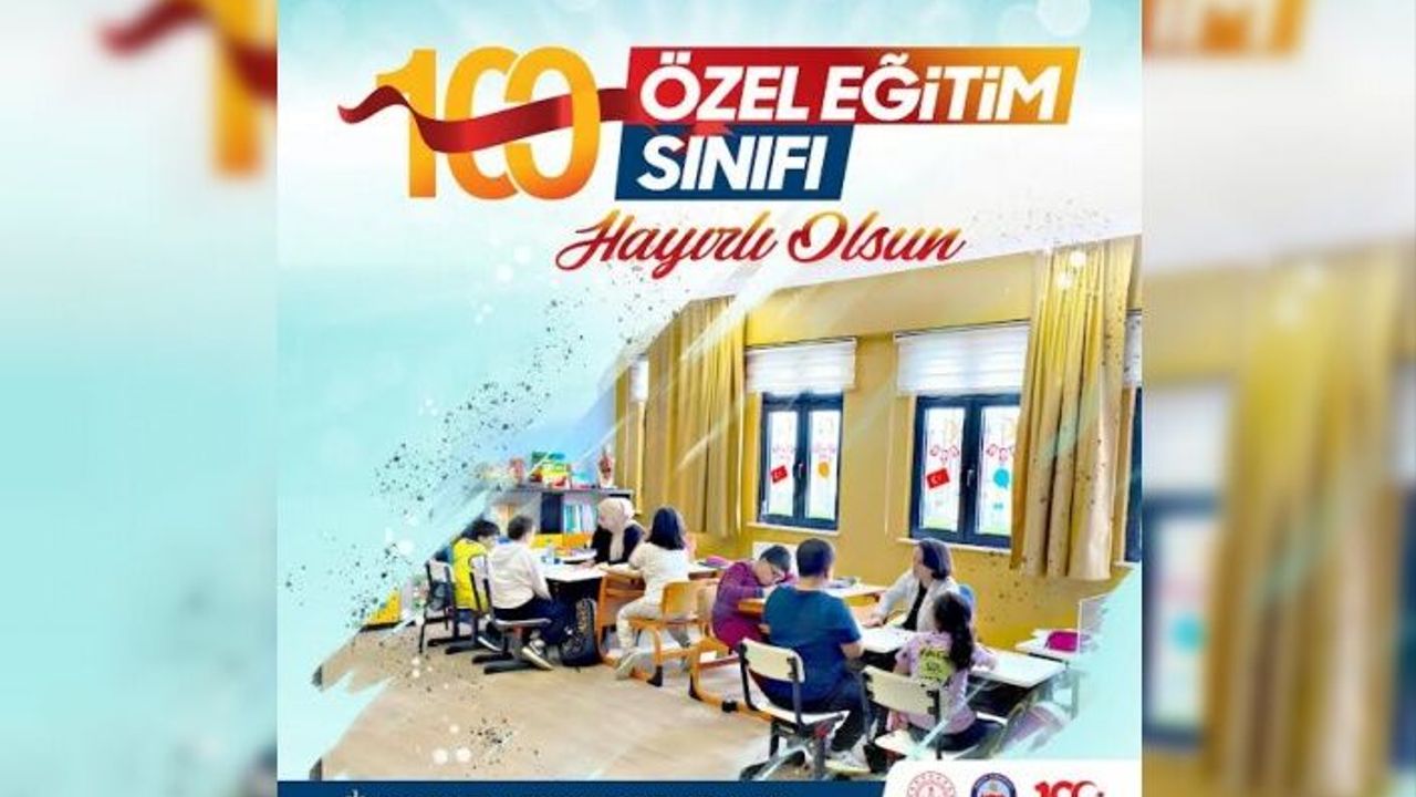 Kocaeli’nin özel çocuklarına 100. yılda 100 özel sınıf