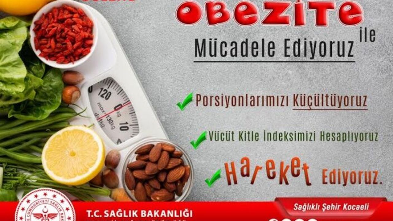  “Obezite Önlenmesinde Ve Tedavisinde Öncelik Yaşam Şekli Değişikliğidir.”