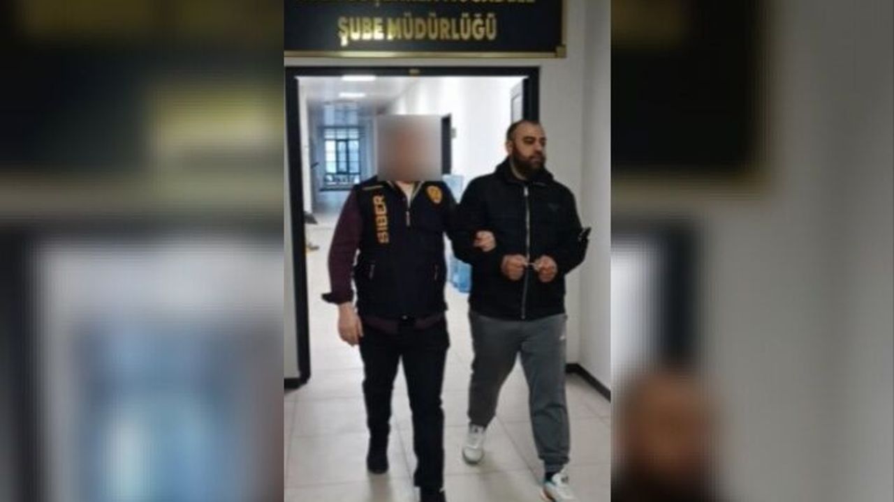 Siber suçundan. aranan şahıs yakalandı.
