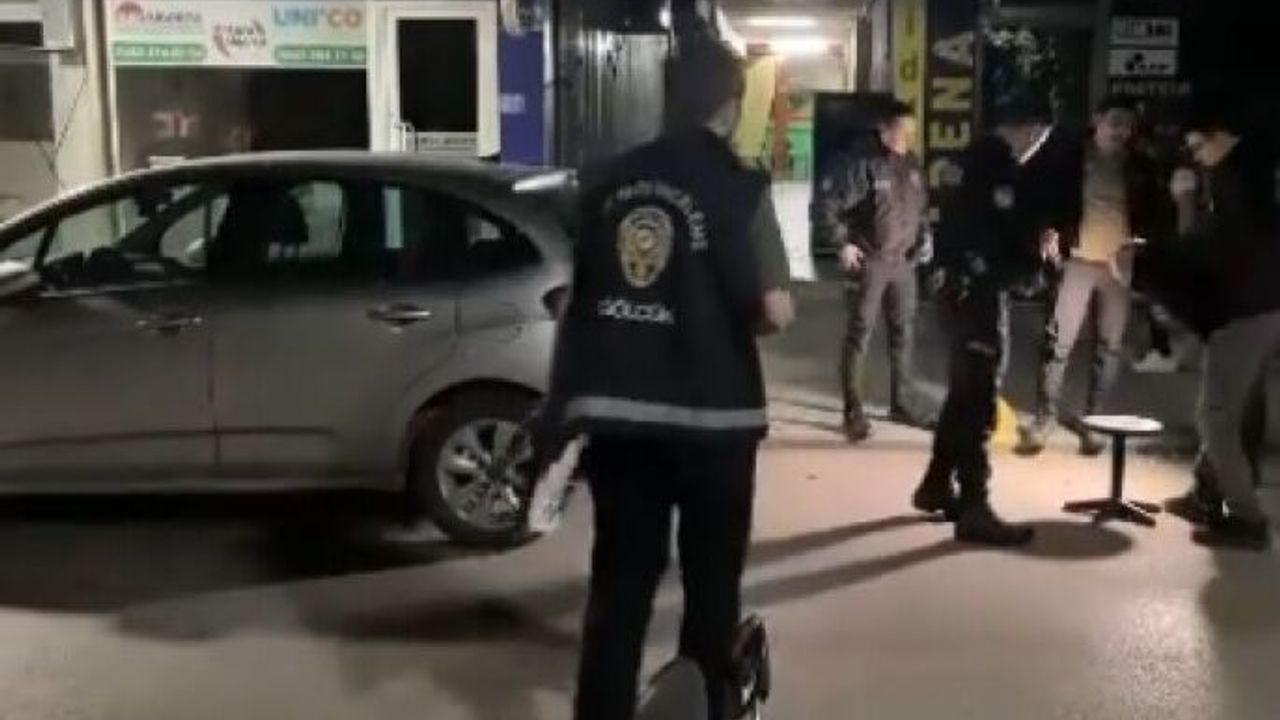 Bir kişi bacağından silahla vuruldu