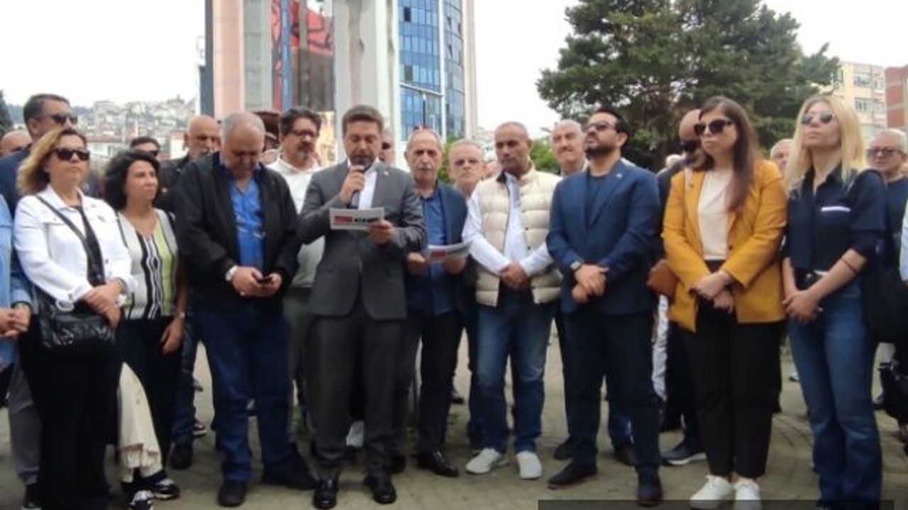 CHP Kocaeli Örgütü, Büyük Emekli Mitingi öncesi basın açıklaması