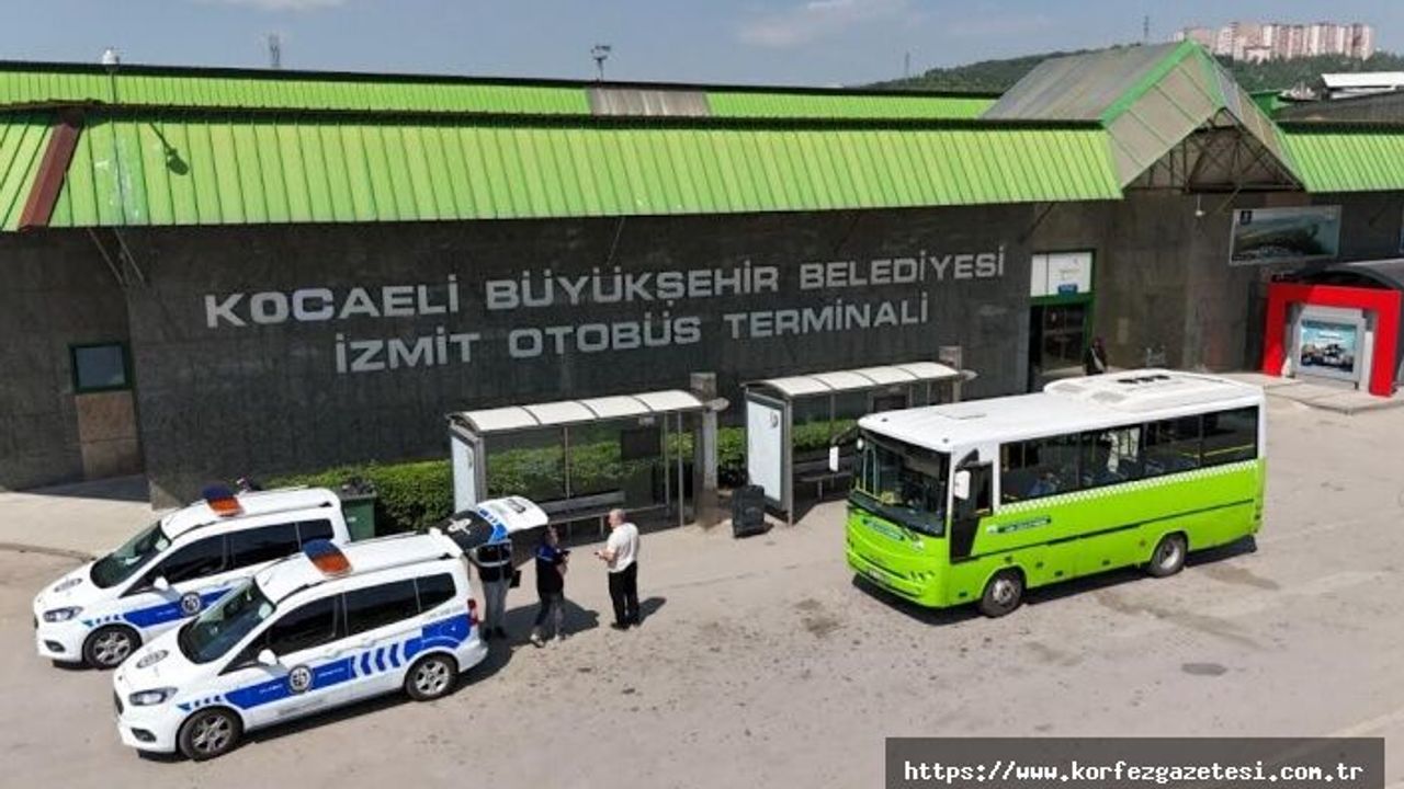 Kocaeli Büyükşehir’den, ulaşım araçlarına denetim