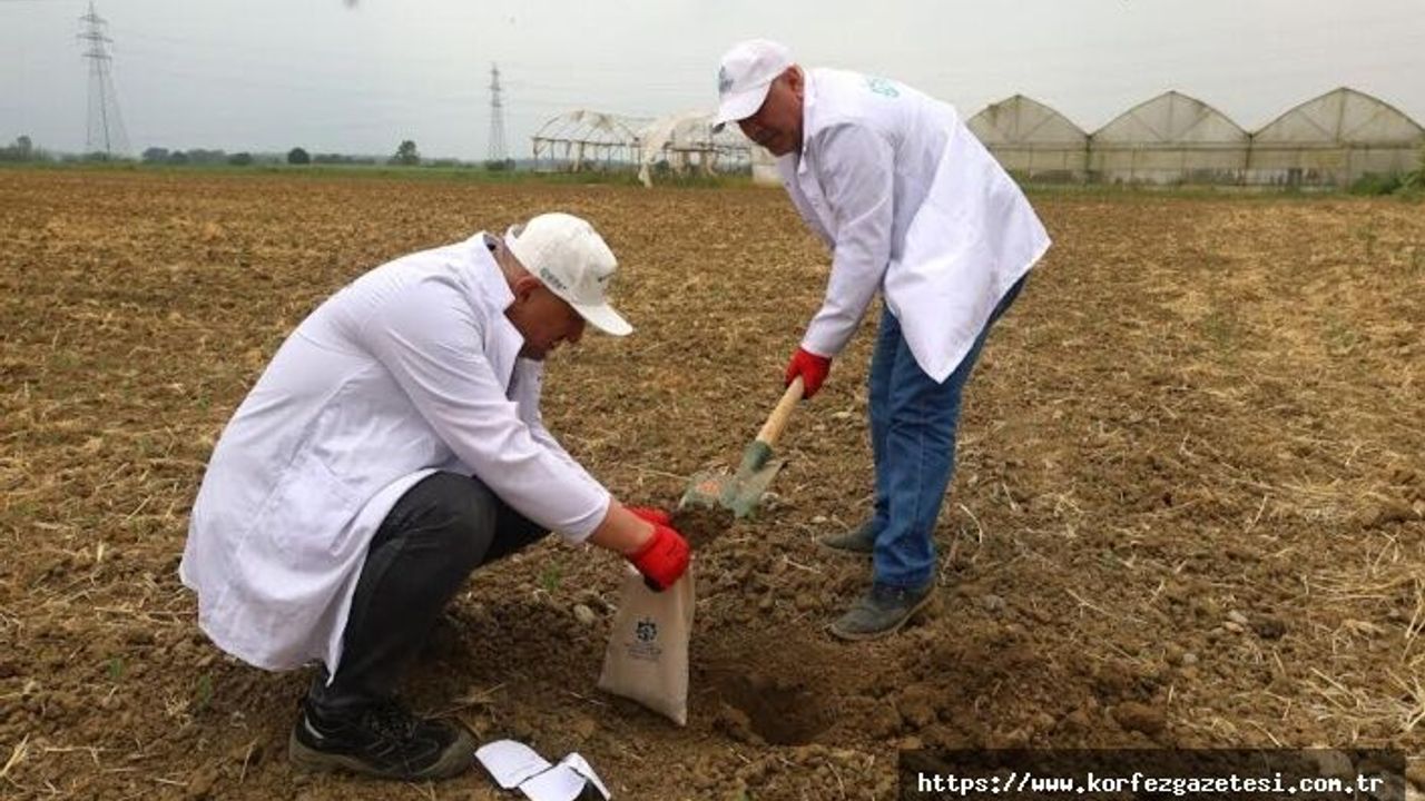 Kocaeli Büyükşehir’den, çiftçilere ücretsiz toprak analizi