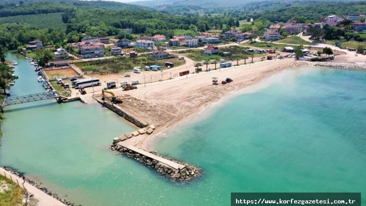 Seyrek Plajı'ndaki, bakım çalışmaları, tamamlandı