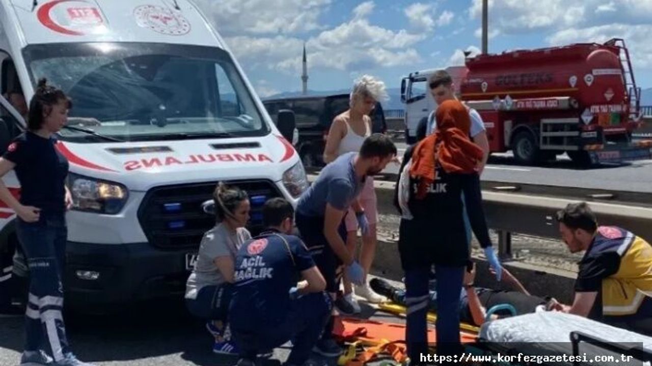 TEM Otoyolu'nda, Trafik Kazası: 7 Yaralı Var