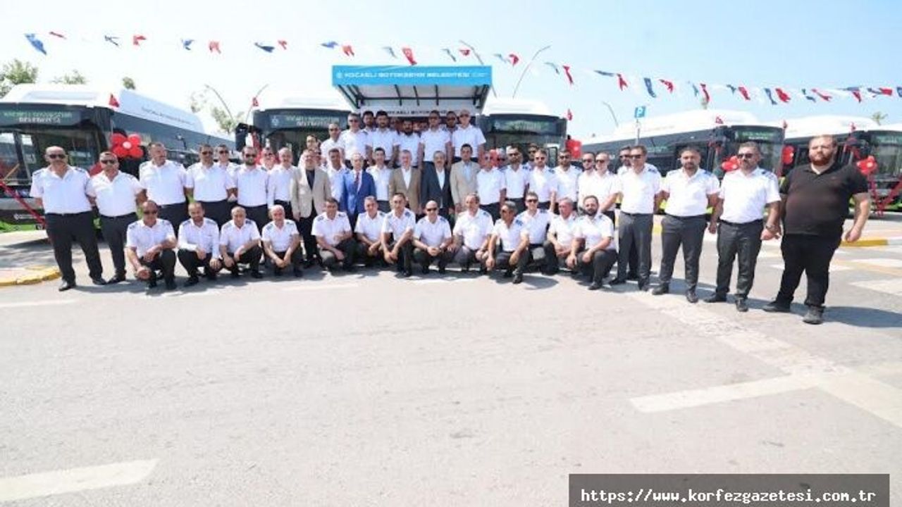 50 Yeni Otobüs, Kocaelilere, Hizmet İçin Yollarda