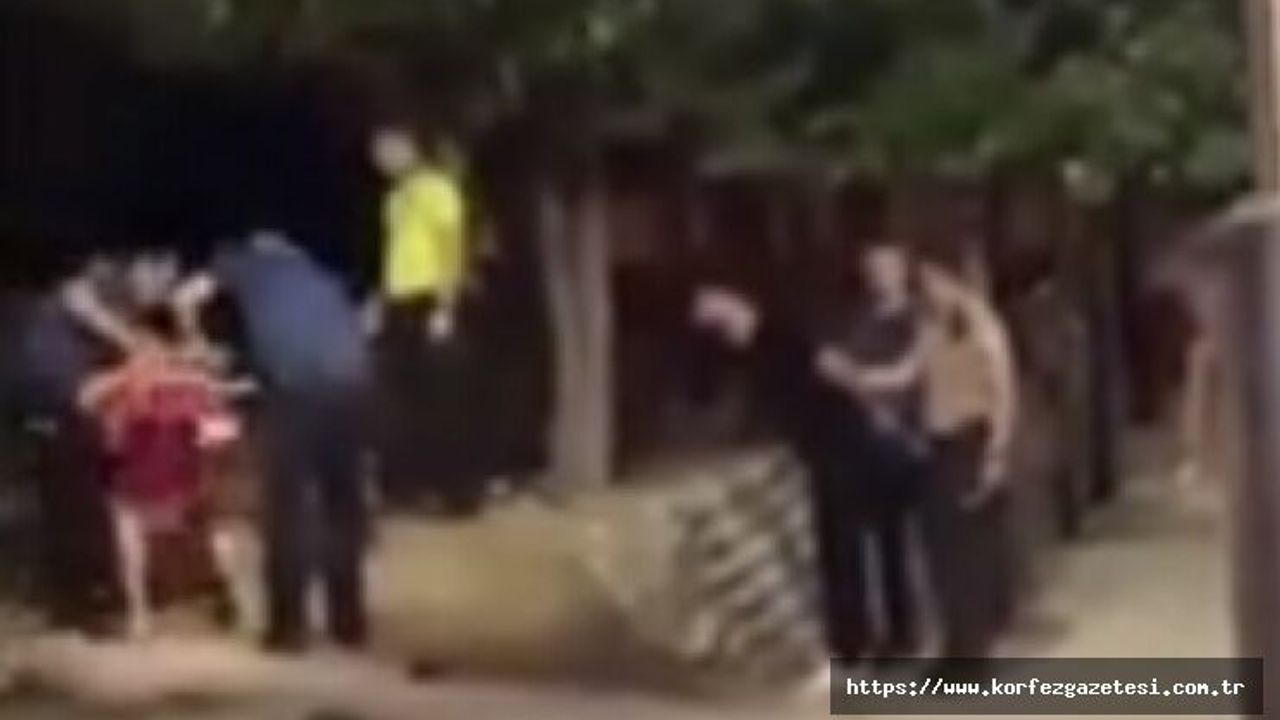 Derince'de Kavga ve Polis Kovalamacası