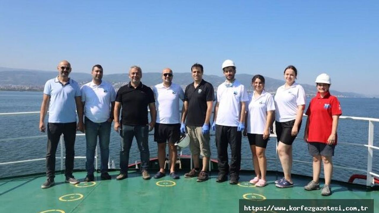 İzmit Körfezi’nde, Su Kalitesi Takibi ve Deniz Ekosistemi Çalışmaları