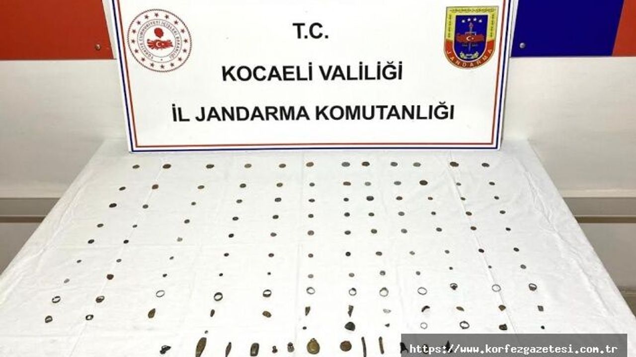 Kocaeli Jandarması, Tarihi Eser Kaçakçılığına Geçit Vermedi
