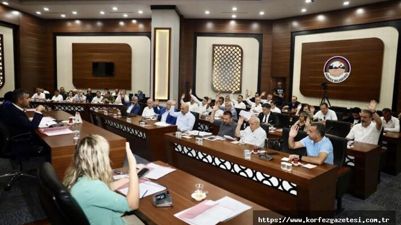 Körfez Belediyesi, Ağustos Ayı Meclis Toplantısı Yapıldı