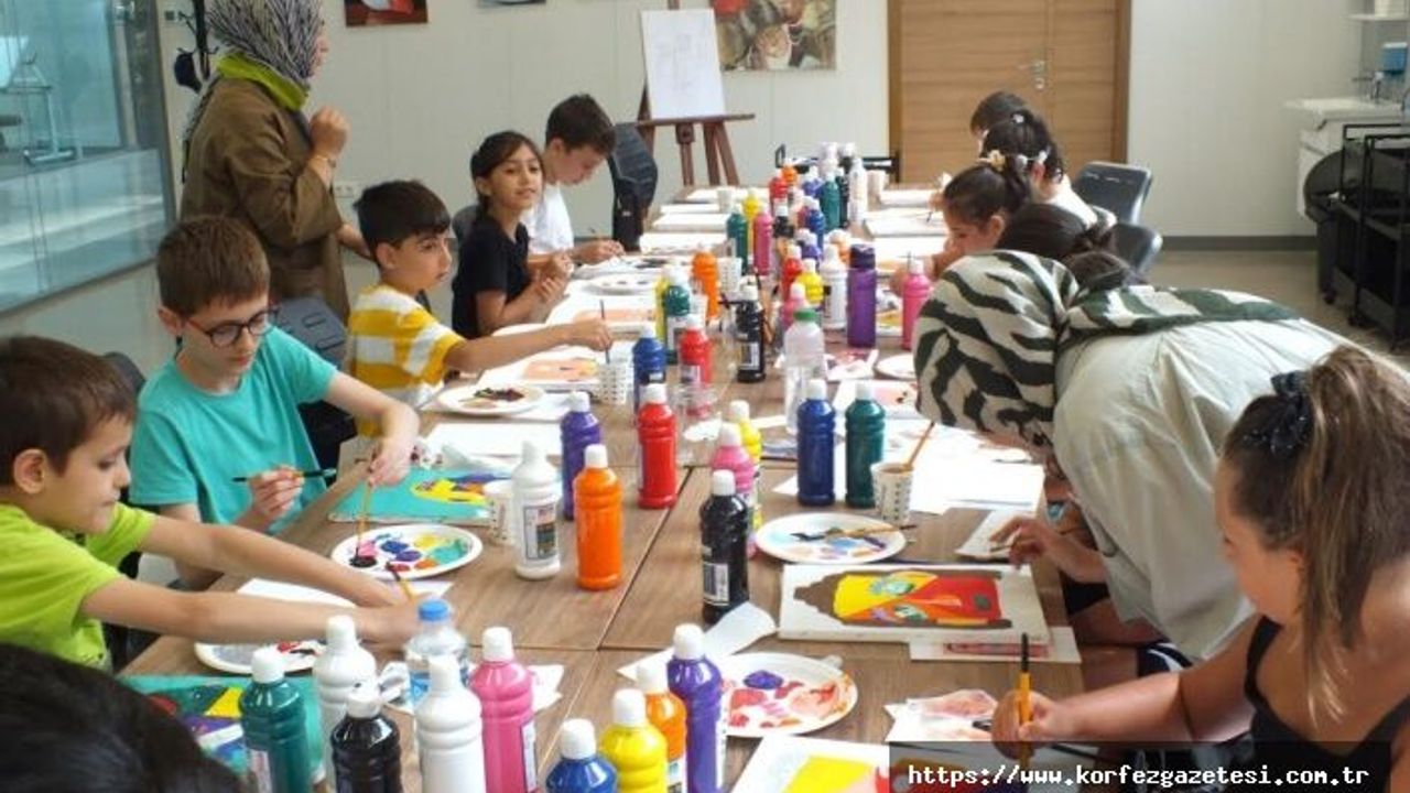 Sanat Atölyeleri'nden Çocuklara Yaz Sanat Etkinlikleri