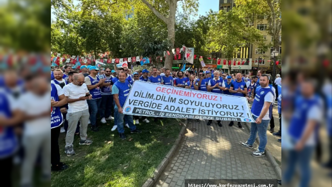 Türk-İş’ten, İzmit’te Eylem: “İşçinin Dayanacak Gücü Kalmadı”