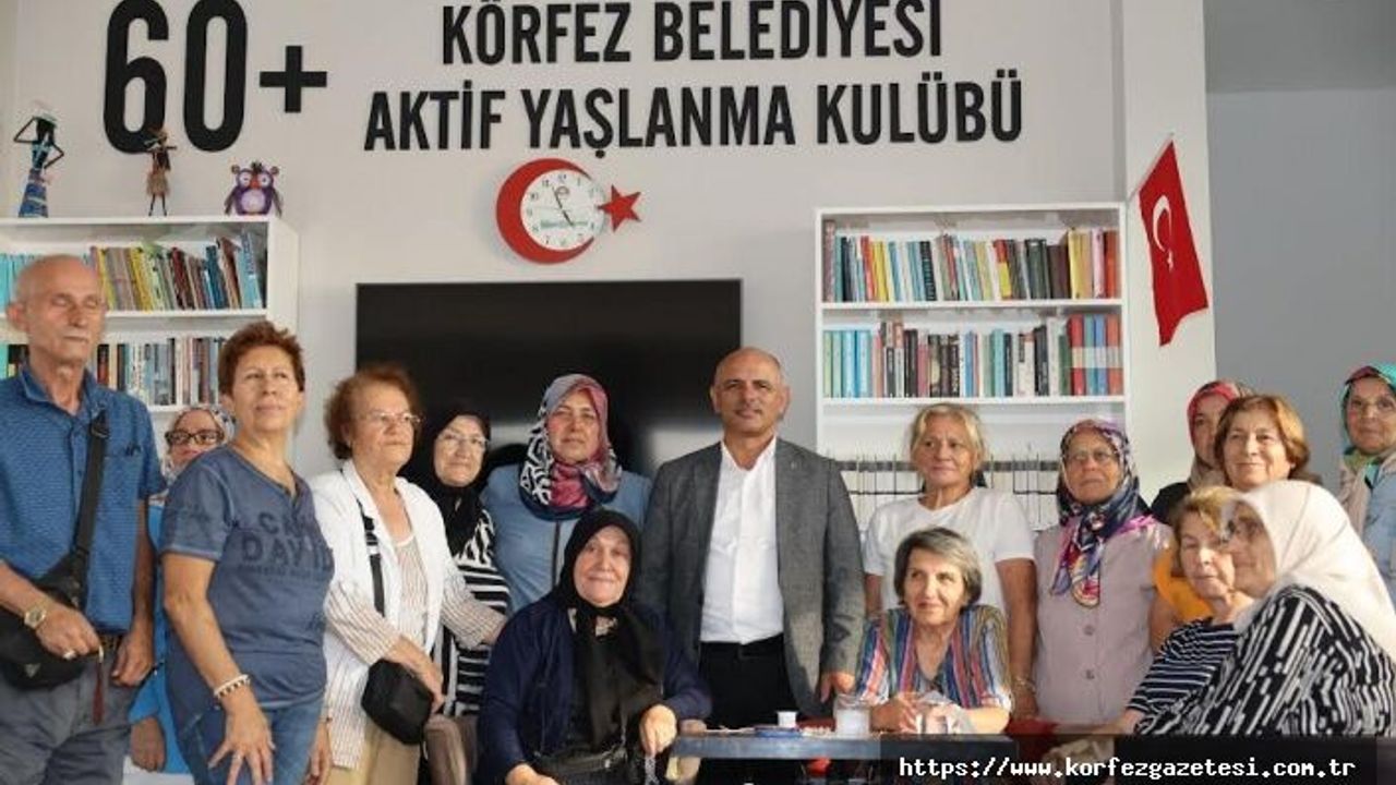 Başkan Şener Söğüt, 60+ Aktif Yaşlanma Kulübü’nü Ziyaret Etti
