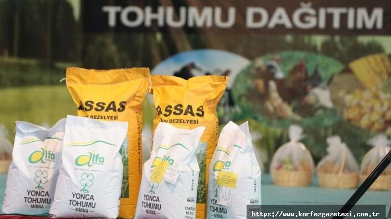 Kocaeli Büyükşehir Belediyesi'nden Çiftçilere Yüzde 75 Hibeli Yem Bitkisi Tohumu Desteği