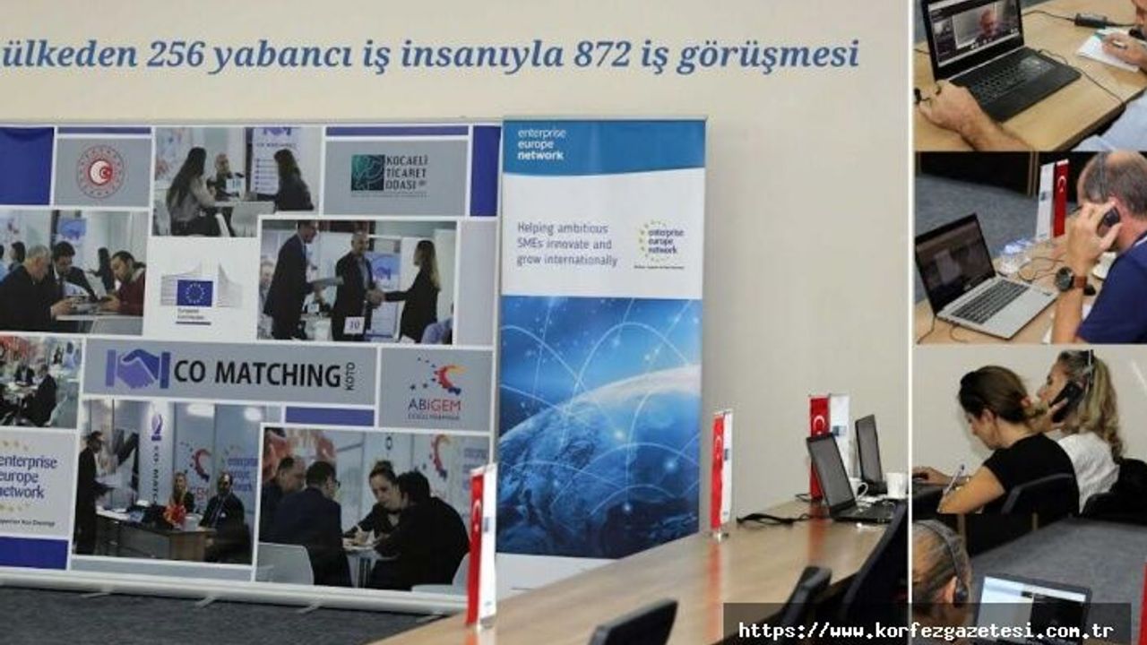 Kocaeli Ticaret Odası’ndan Dünya Pazarlarına Açılan Kapı: Co-Matching İkili İş Görüşmeleri Etkinliği