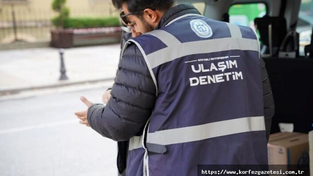 Kocaeli Büyükşehir Belediyesi, Ticari Taksi Denetimlerini Sürdürüyor