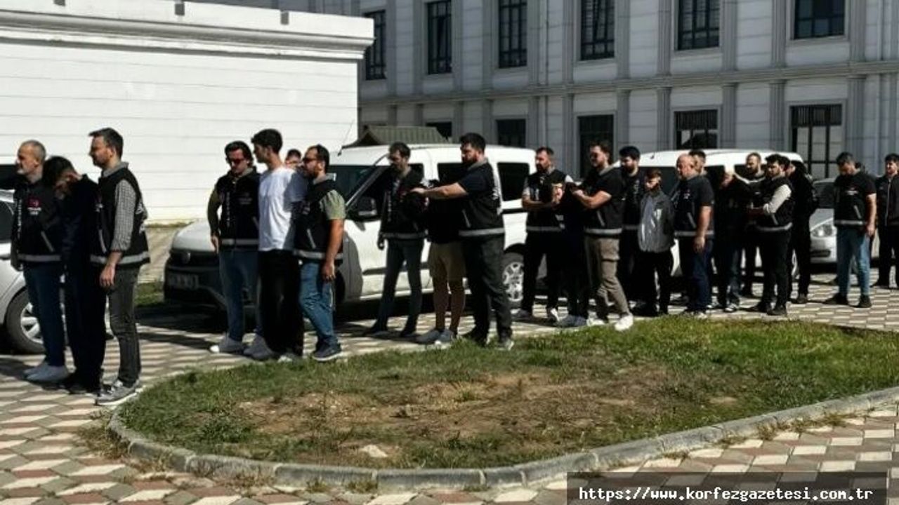 Kocaeli'deki Silahlı Saldırıda 4 Kişi Yaralandı, 8 Şüpheli Sakarya'da Yakalandı