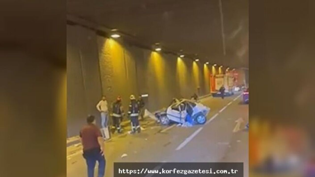 Otomobil Tıra Çarptı, Sürücü Ağır Yaralı