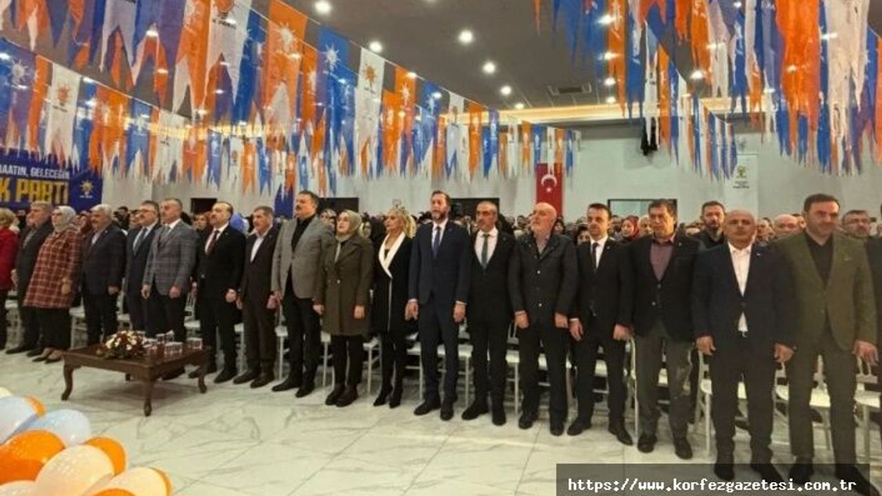 AK Parti Derince'de, Başkan Tırpan'ın Yönetimi Belli Oldu