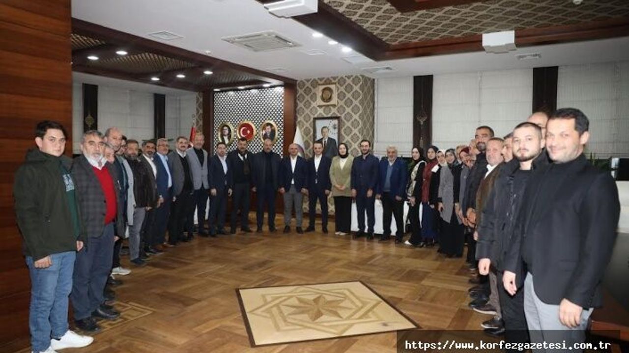 BAŞKAN OKUDAN VE YÖNETİMİ, BAŞKAN SÖĞÜT’E,  İADE-İ ZİYARETTE BULUNDU