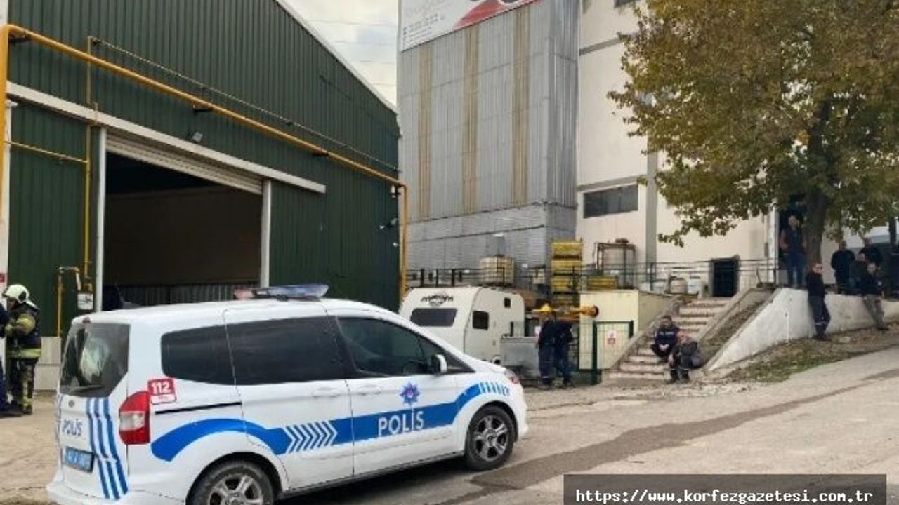 Dilovası'nda, Geri Dönüşüm Tesisi Patlaması