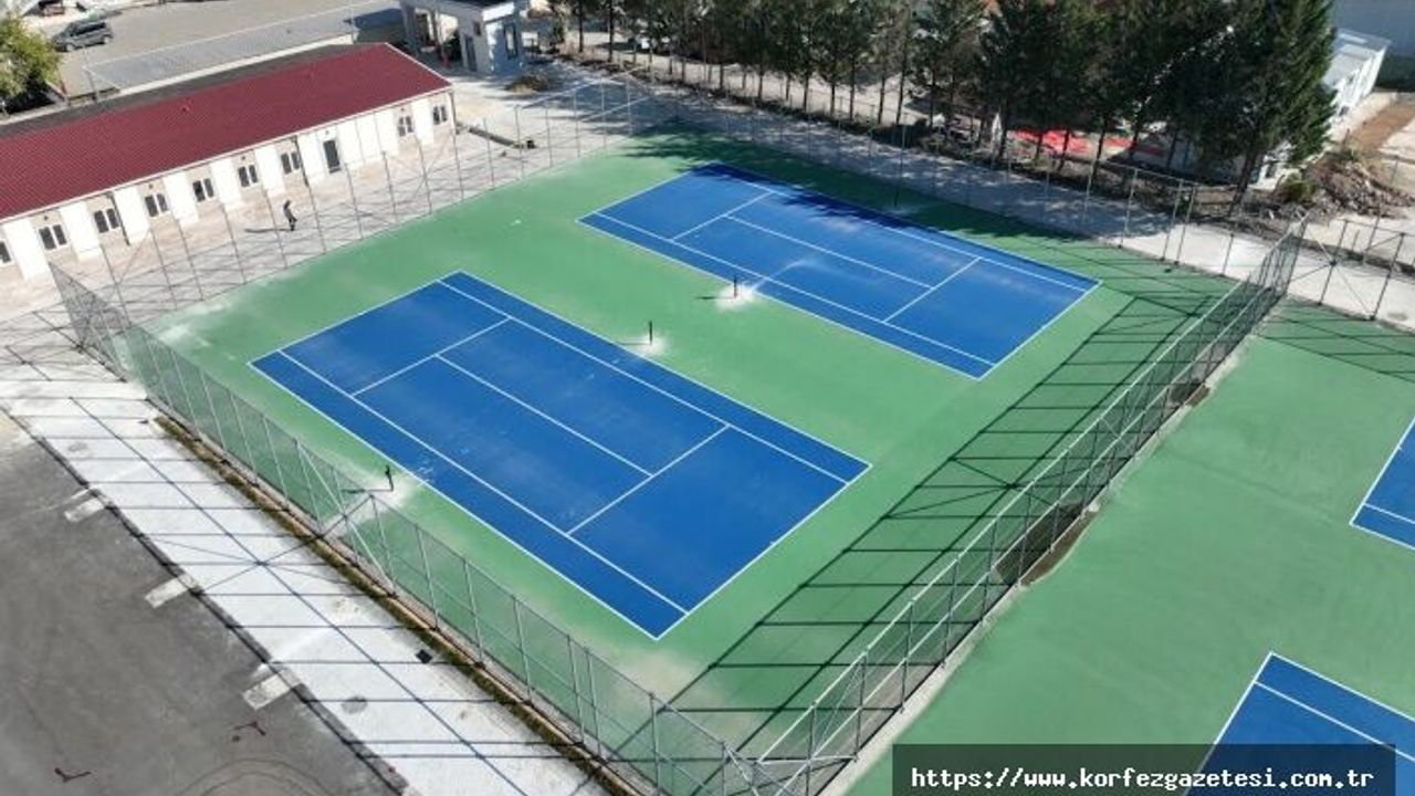 İzmit Tenis Merkezi İnşaatı Sona Eriyor