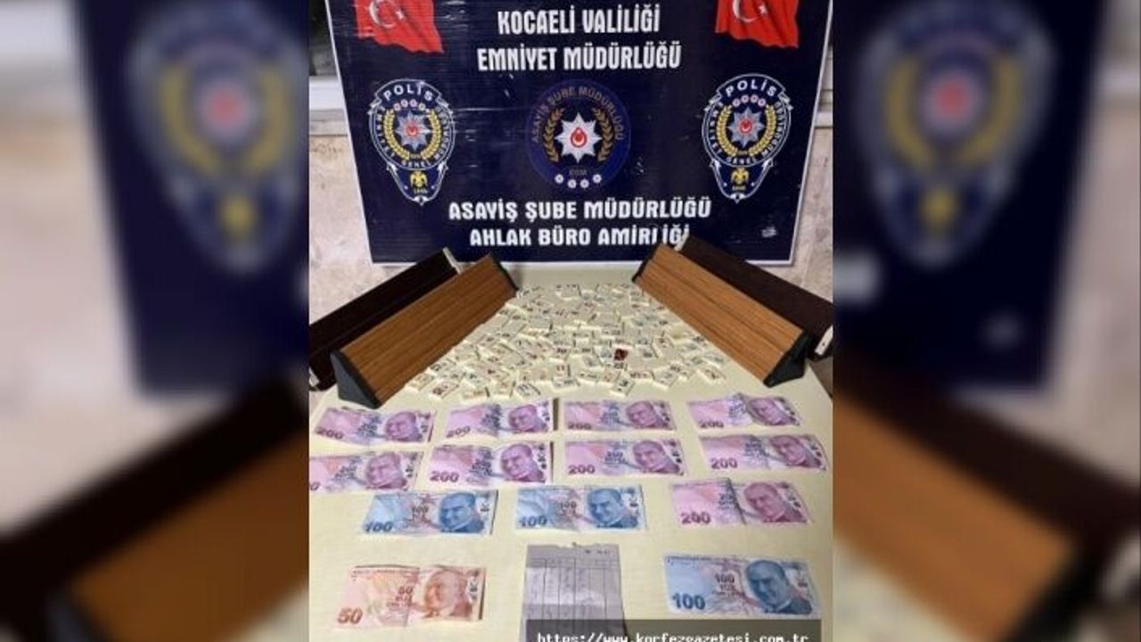 Kartepe’de Ruhsatsız Kahvehaneye Kumar Baskını!