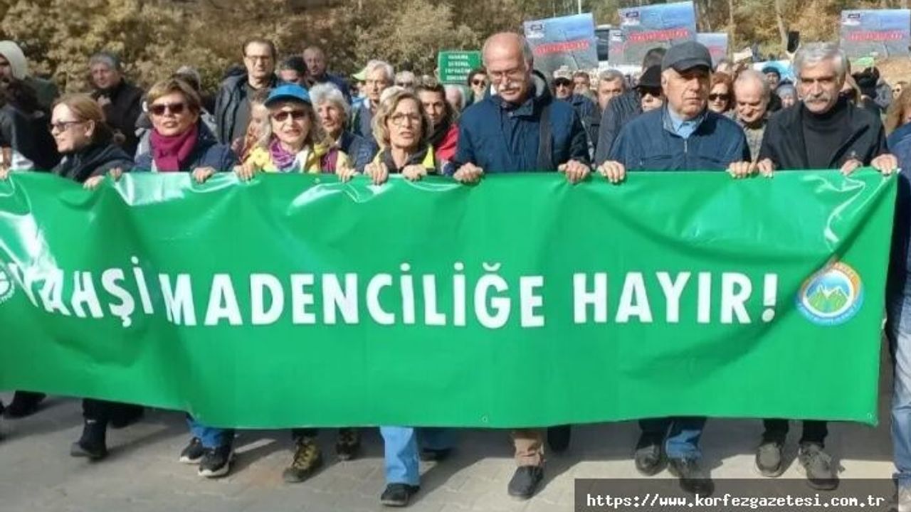 Kazdağları'nda, Cengiz Holding'e, Karşı Eylem Başladı
