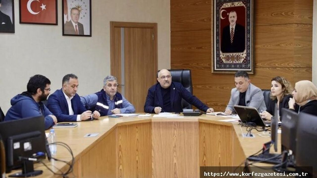 Körfez Belediyesi İş Sağlığı ve Güvenliği Toplantısı Gerçekleştirildi