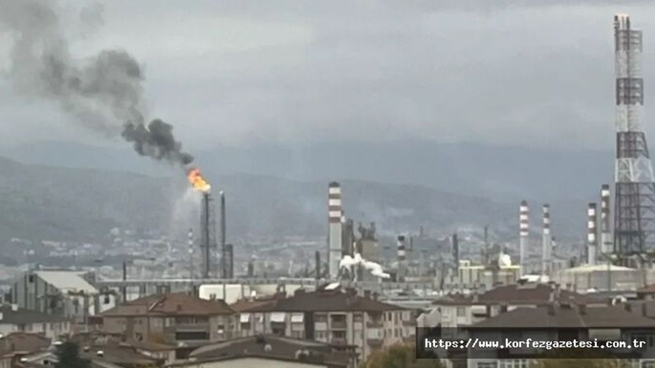 Körfez'deki TÜPRAŞ Rafineri Tesisi, Patlamasında 8 Kişi Yaralandı
