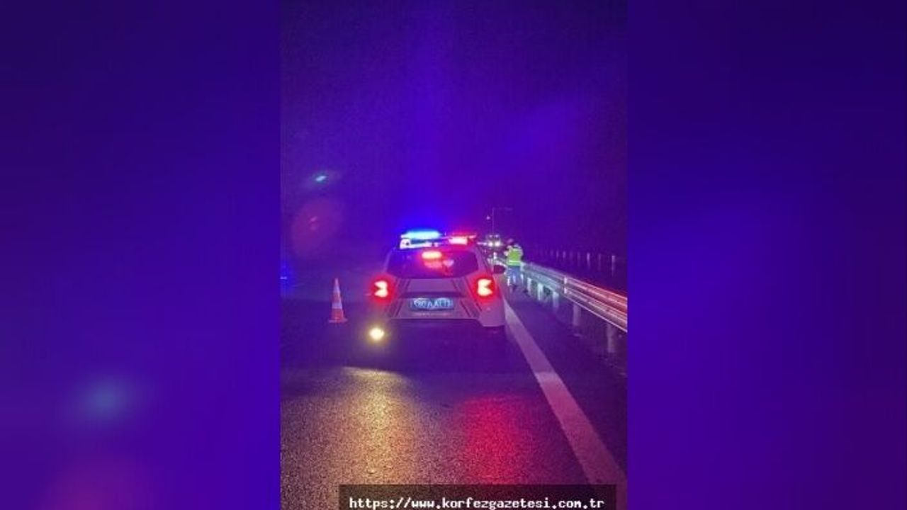 Kuzey Marmara Otoyolu'nda Kaza: İki Kişi Yaralandı